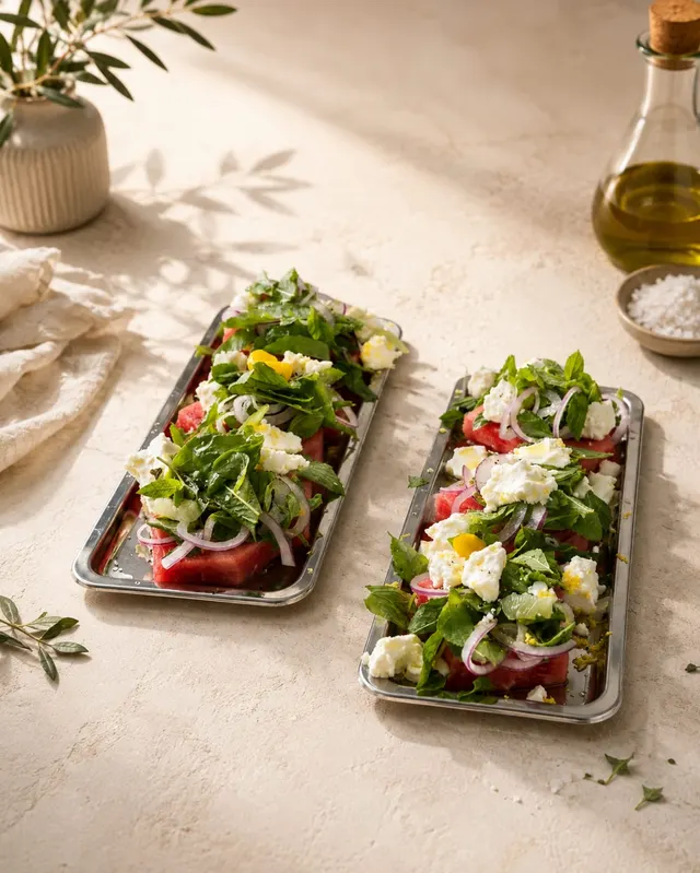 Tomato & burrata selection