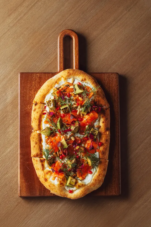 Pide on the board