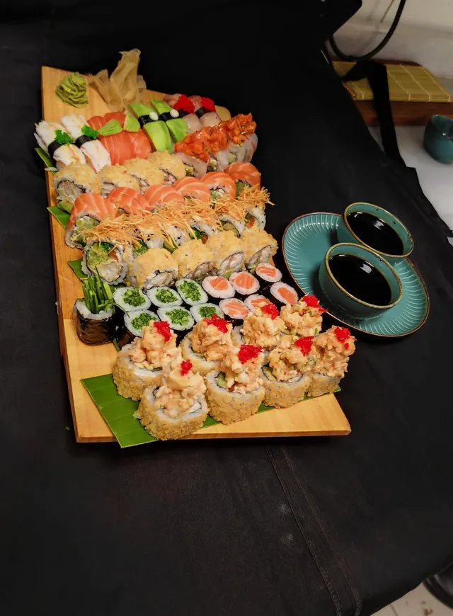 Event sushi presentation