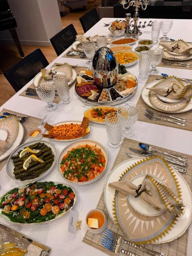 Dressed event table
