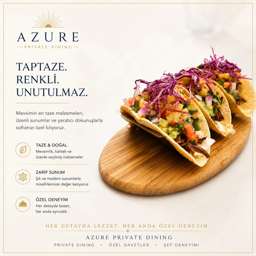 Taptaze. Renkli. Unutulmaz.