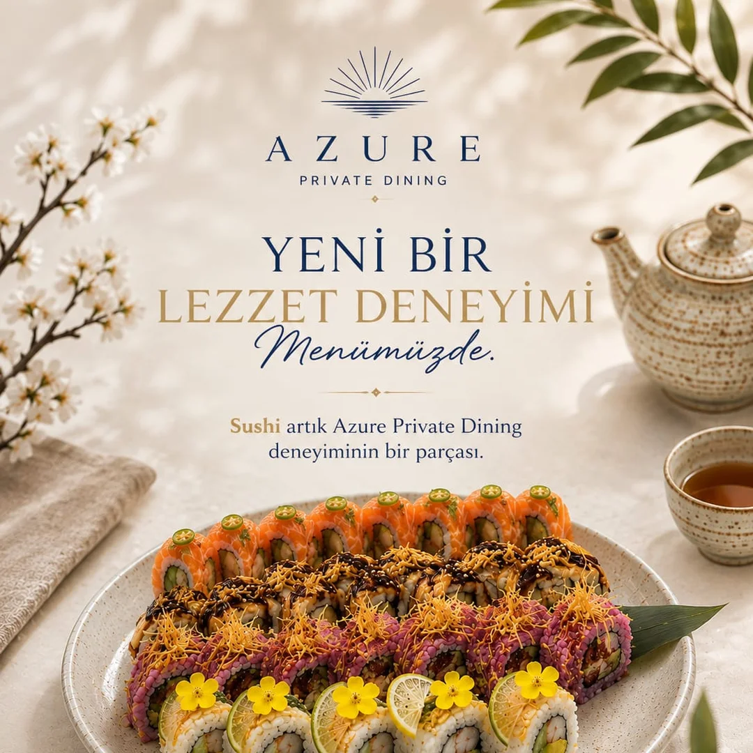 Sushi artık Azure menüsünde